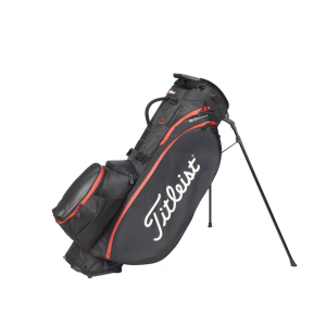 TITLEIST Standbag Players 5 StaDry / Black/ Red