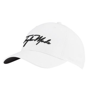 TAYLORMADE SCRIPT SEEKER HAT//WHITE
