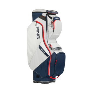 PING Traverse Cart Bag / Navy/ Red/ White