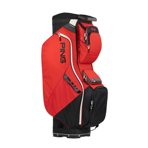 PING Traverse Cart Bag / Red/ Black/ White