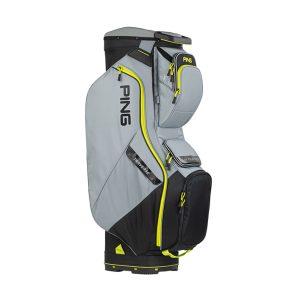 PING Traverse Cart Bag / Iron/ Black/ Neon Yellow
