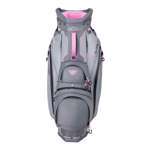 SUN MOUNTAIN E-LITE CART BAG /GREY/PINK