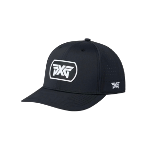 PXG Dog Tag 6-Panel Snapback Cap /BLACK