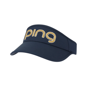 PING G Le3 Tour Ladies Delta Visor - Navy/Gold