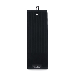 TITLEIST Trifold Cart Towel /BLACK