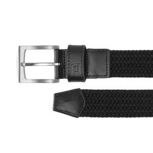 FOOTJOY Braided Belt/ BLACK