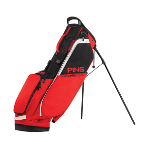 PING Hoofer Lite STAND BAG RED/BLACK/WHITE