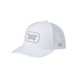 PXG Dog Tag 6-Panel Snapback Cap /WHITE