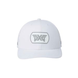 PXG Dog Tag 6-Panel Snapback Cap /WHITE