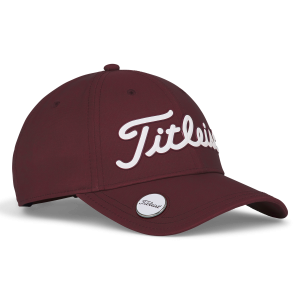 TITLEIST Players Performance Ball Marker /MERLOT/WHITE