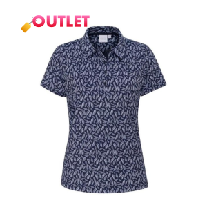 PING Bethany Ladies Printed Polo Shirt / Paradise Garden