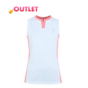 J Lindeberg Golf Meya Sleeveless /Strawberry Ice