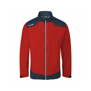 PING AquaDrive Men's Waterproof Jacket - Classic Red/Oxford Blue