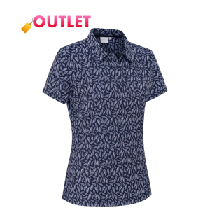 PING Bethany Ladies Printed Polo Shirt / Paradise Garden