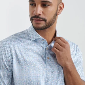 Peter Millar Men Ace Of Spades Performance Jersey Polo